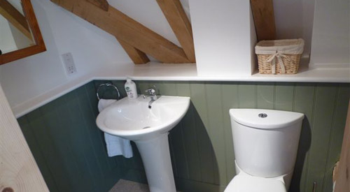 The finished bathroom